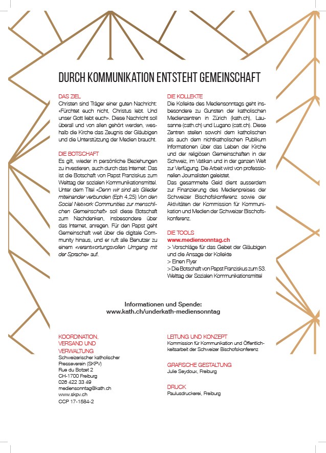 Durch Kommunikation entsteht Gemeinschaft - GMCS2019